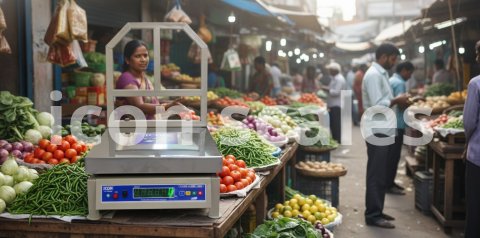 Icon Farmer Weighing Scale 3