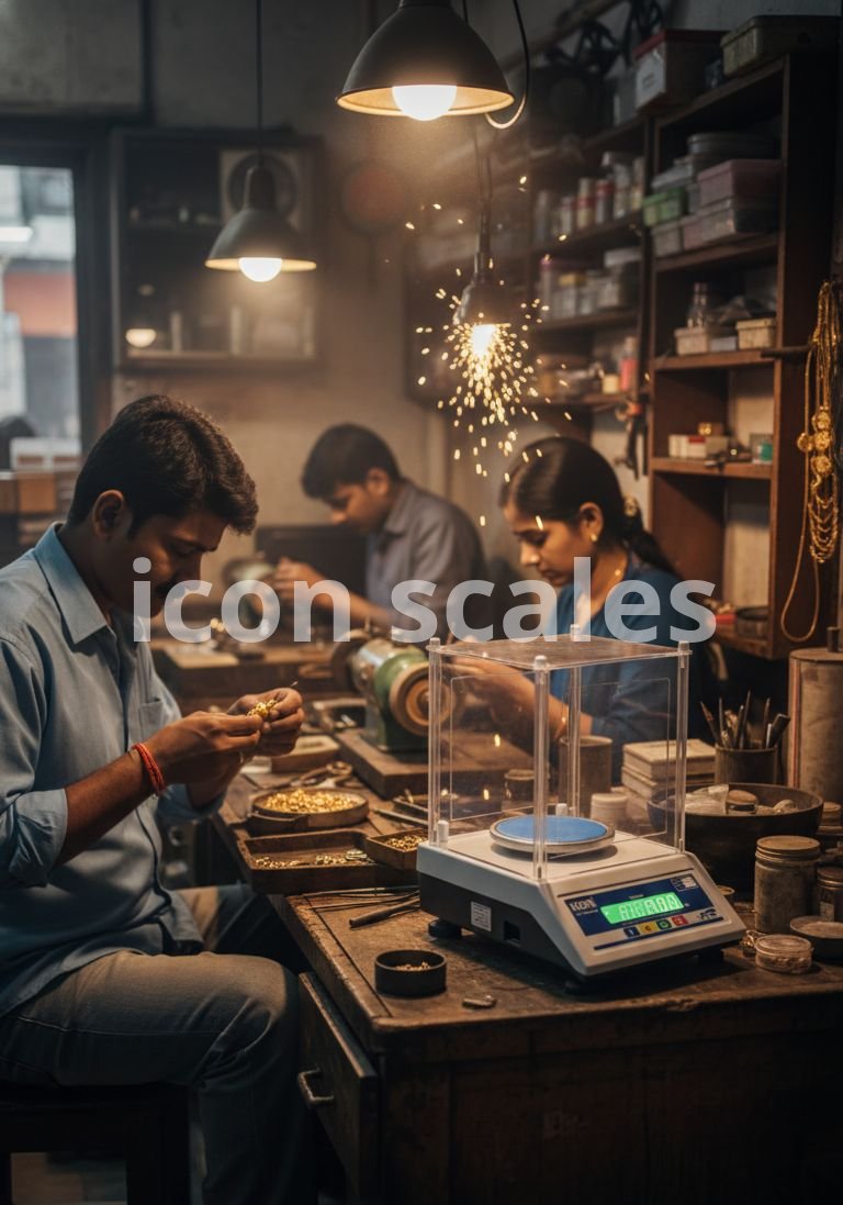 icon 600gm jewellery weighing scale